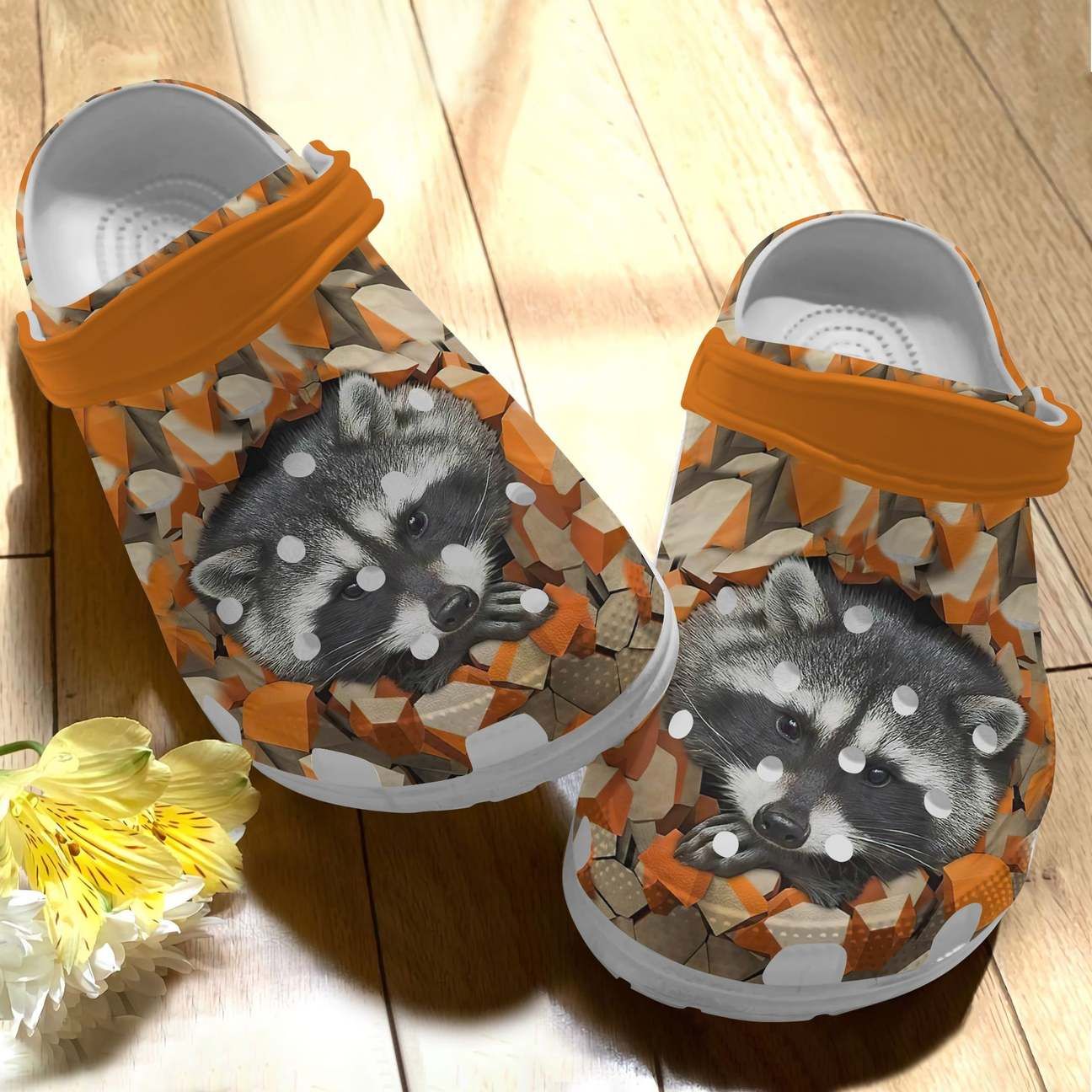 Raccoon Personalized Clog Custom Crocs Comfortablefashion Style Comfortable For Women Men Kid Print 3D Cute Raccoon Ver 1 Raccoon Personalized Clog Custom Crocs Comfortablefashion Style Comfortable For Women Men Kid Print 3D Cute Raccoon Ver 1