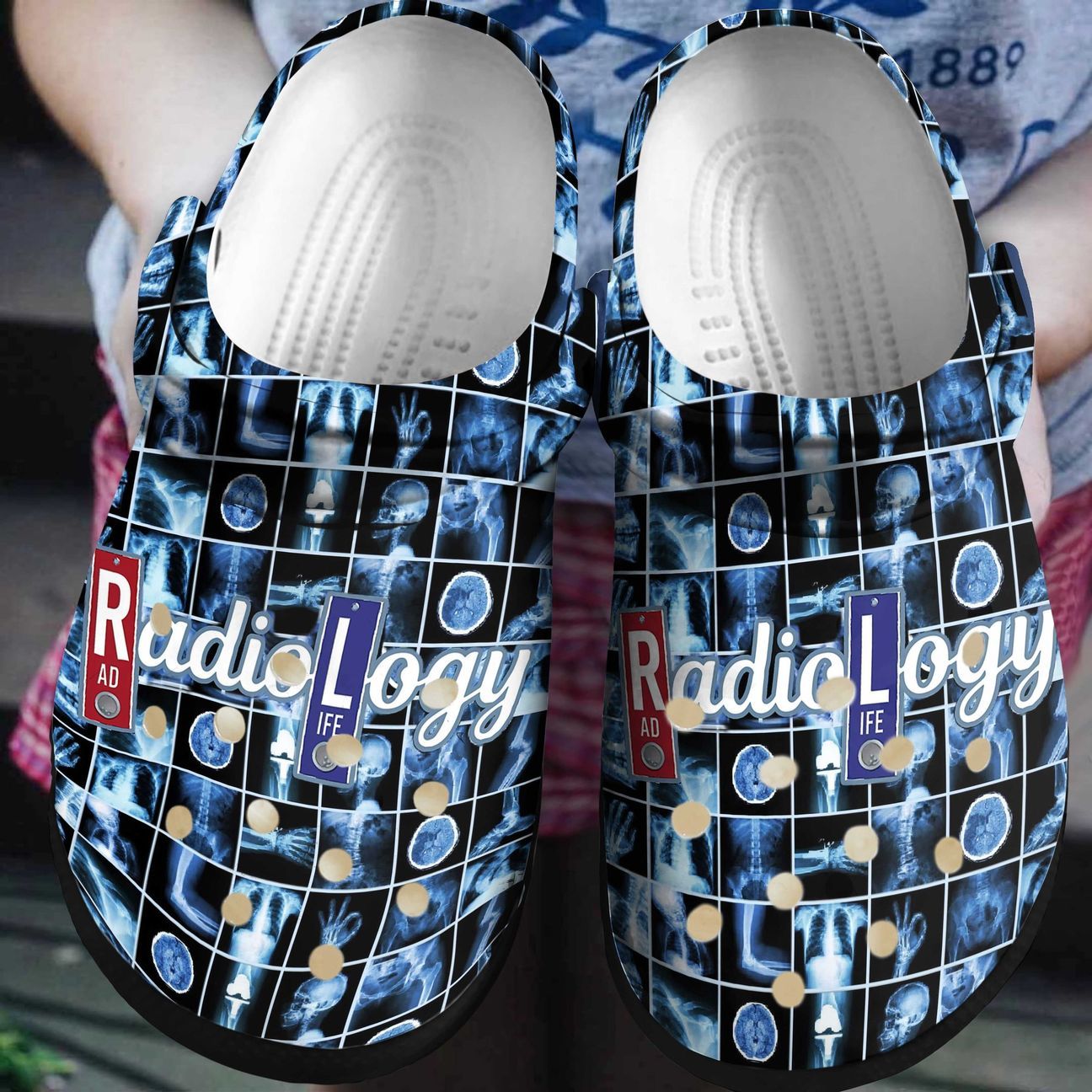 Rad Tech Personalized Clog Custom Crocs Comfortablefashion Style Comfortable For Women Men Kid Print 3D Rad Life Rad Tech Personalized Clog Custom Crocs Comfortablefashion Style Comfortable For Women Men Kid Print 3D Rad Life
