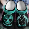 Rad Tech Personalized Clog Custom Crocs Comfortablefashion Style Comfortable For Women Men Kid Print 3D Skeleton Love