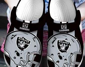 Raiders Crocs Crocband Clog Clog Comfortable For Mens And Womens Classic Clog Water Shoes Comfortable Raiders Crocs Crocband Clog Clog Comfortable For Mens And Womens Classic Clog Water Shoes Comfortable