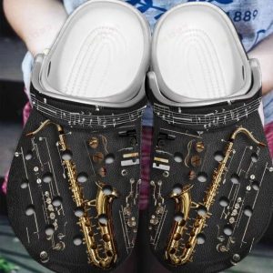 Saxophone Crocs Clog Classic Clogs Shoes