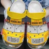 School Bus Personalized Clog Custom Crocs Comfortablefashion Style Comfortable For Women Men Kid Print 3D