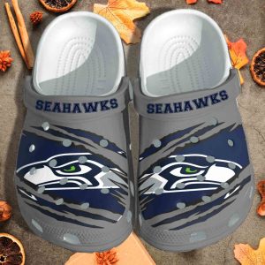 Seahawks Shoes Crocs Clog – Customize Shoes Crocbland Clog For Men Boy Friend