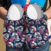 Skull Flower Crocs Clog Classic Clogs Shoes