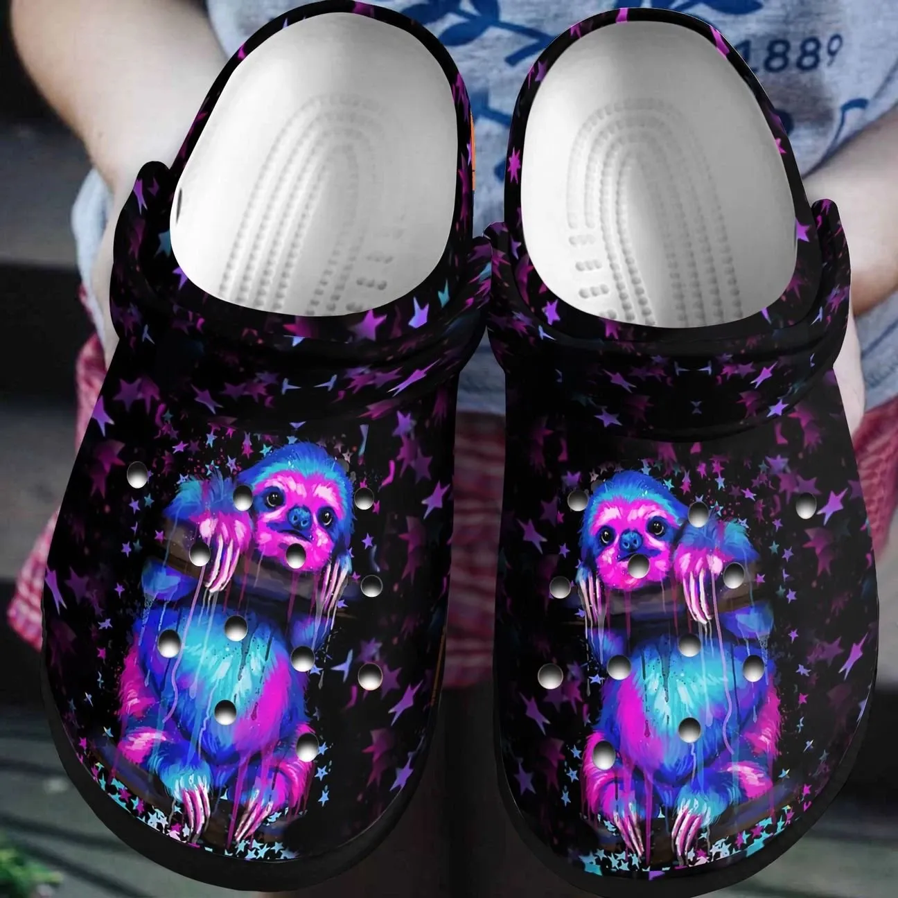 Sloth Personalized Clog Custom Crocs Comfortablefashion Style Comfortable For Women Men Kid Print 3D Magic Sloth Sloth Personalized Clog Custom Crocs Comfortablefashion Style Comfortable For Women Men Kid Print 3D Magic Sloth