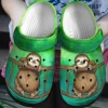 Sloth Personalized Clog Custom Crocs Comfortablefashion Style Comfortable For Women Men Kid Print 3D The Smiling Sloth