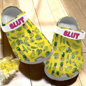 Slutty Pineapple Crocs Clog Classic Clogs Shoes