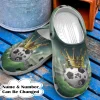 Soccer Personalized Clog Custom Crocs Comfortablefashion Style Comfortable For Women Men Kid Print 3D Soccer Is My Favourite Sport