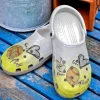 Softball Personalize Clog Custom Crocs Fashionstyle Comfortable For Women Men Kid Print 3D Whitesole Girls Love Softball