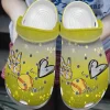 Softball Personalize Clog Custom Crocs Fashionstyle Comfortable For Women Men Kid Print 3D Whitesole Love Peace Softball