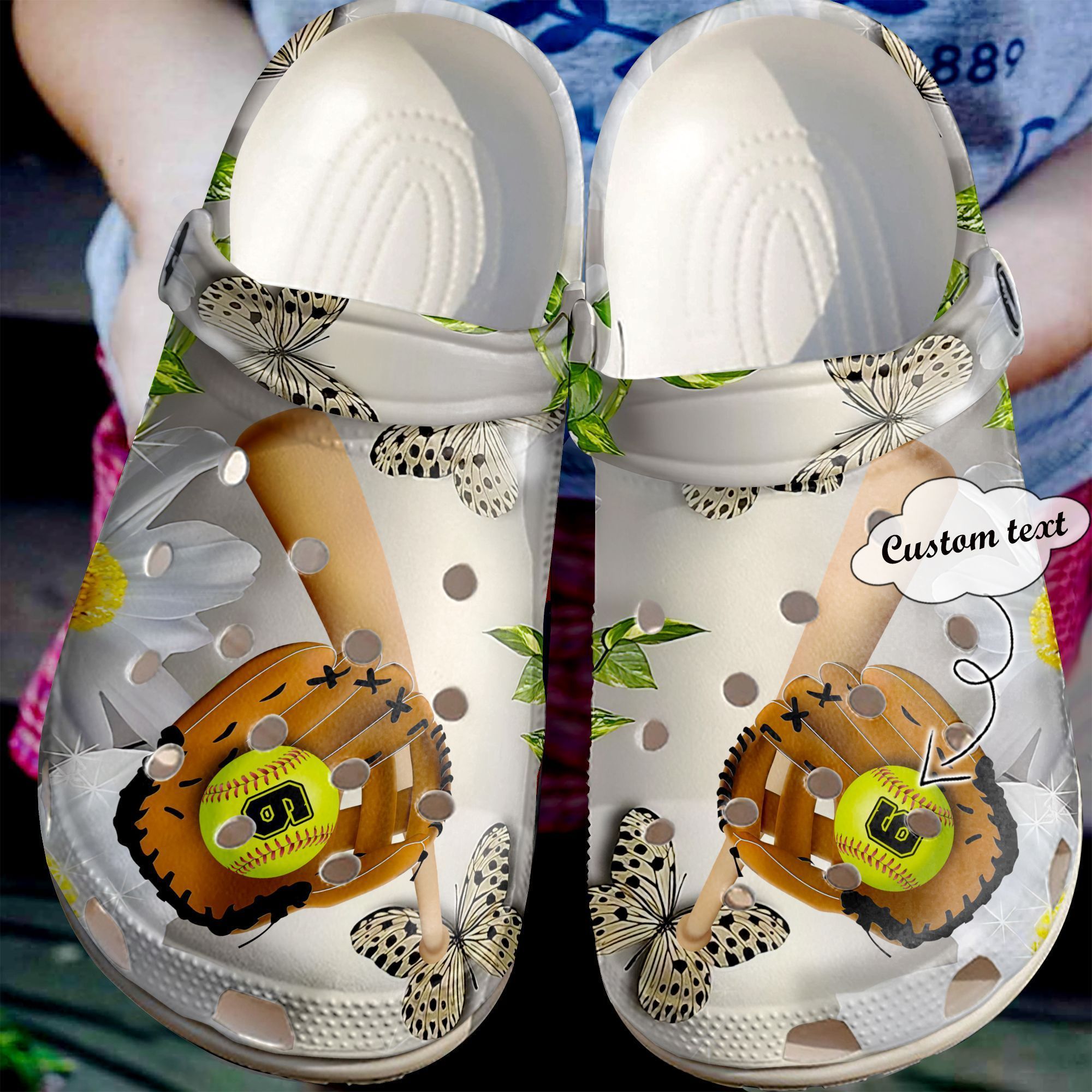 Softball Personalized And Daisy Sku 2405 Crocs Crocband Clog Comfortable For Mens Womens Classic Clog Water Shoes Softball Personalized And Daisy Sku 2405 Crocs Crocband Clog Comfortable For Mens Womens Classic Clog Water Shoes
