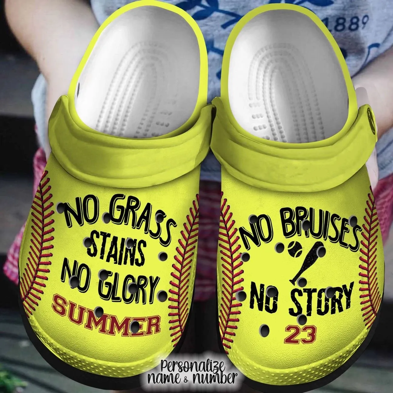 Softball Personalized Clog Custom Crocs Comfortablefashion Style Comfortable For Women Men Kid Print 3D No Bruises No Glory Vq Softball Personalized Clog Custom Crocs Comfortablefashion Style Comfortable For Women Men Kid Print 3D No Bruises No Glory Vq