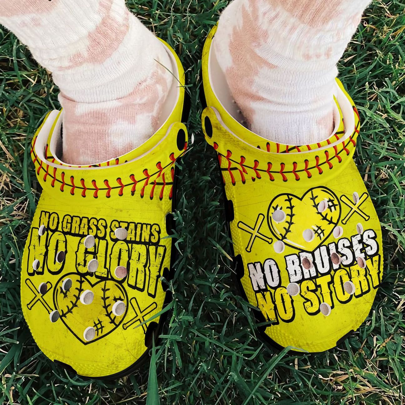 Softball Personalized Clog Custom Crocs Comfortablefashion Style Comfortable For Women Men Kid Print 3D No Grass Stains No Glory Softball Personalized Clog Custom Crocs Comfortablefashion Style Comfortable For Women Men Kid Print 3D No Grass Stains No Glory
