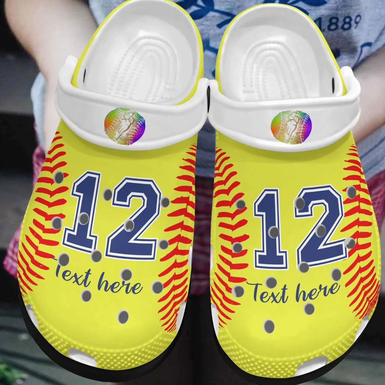 Softball Personalized Clog Custom Crocs Comfortablefashion Style Comfortable For Women Men Kid Print 3D Softball Lovers Softball Personalized Clog Custom Crocs Comfortablefashion Style Comfortable For Women Men Kid Print 3D Softball Lovers