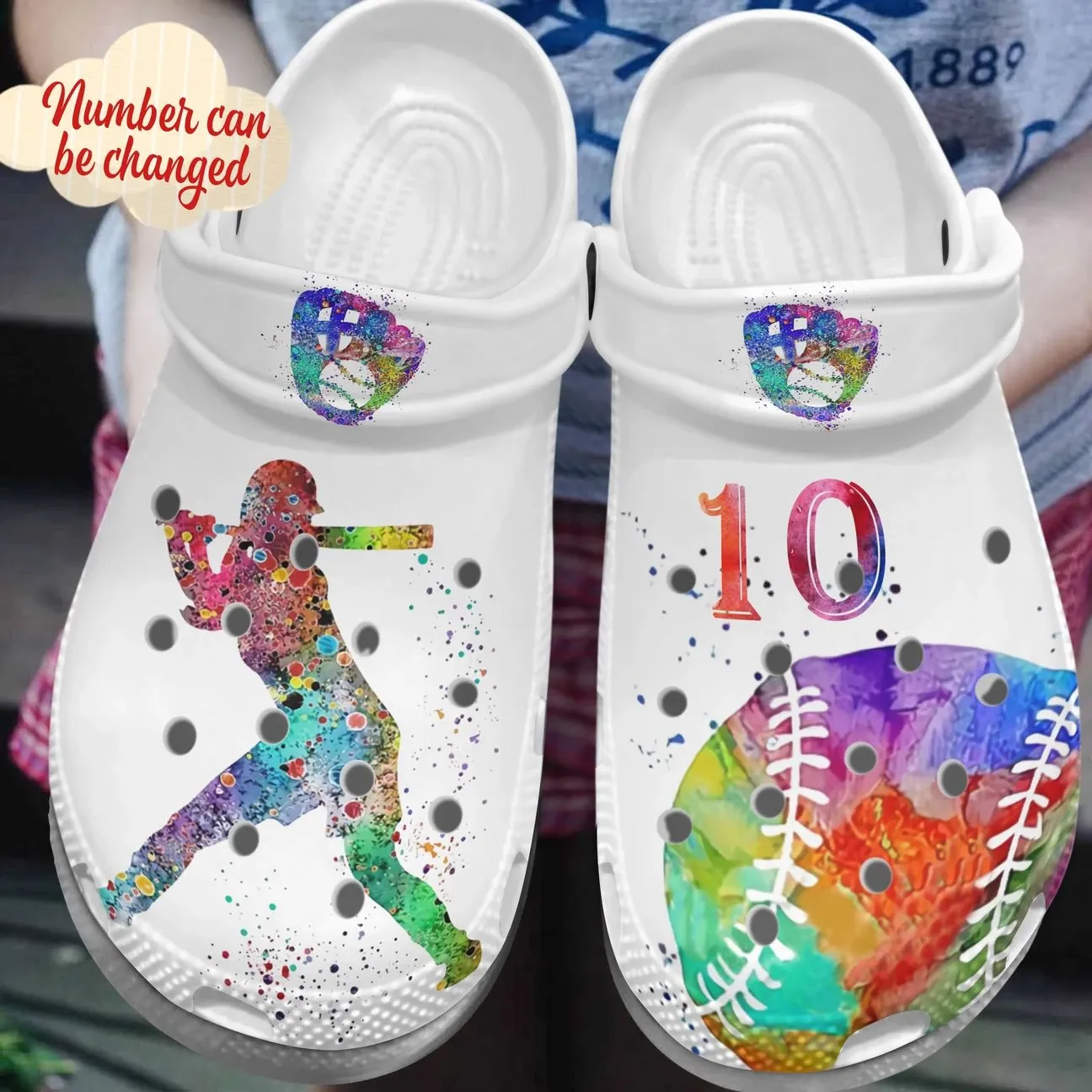 Softball Personalized Clog Custom Crocs Comfortablefashion Style Comfortable For Women Men Kid Print 3D Wing It Softball Personalized Clog Custom Crocs Comfortablefashion Style Comfortable For Women Men Kid Print 3D Wing It