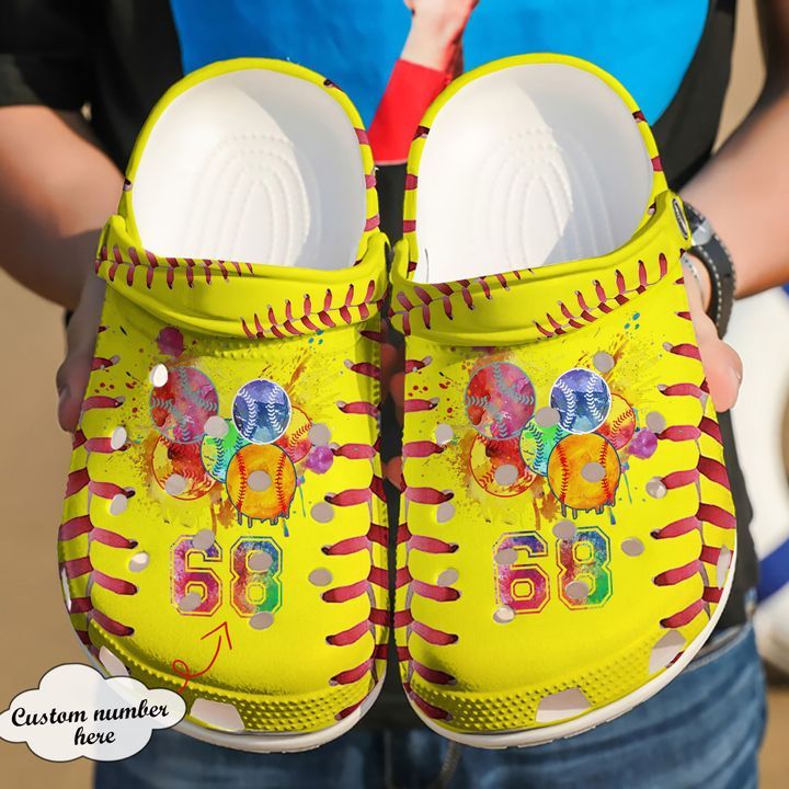 Softball Personalized Slime Sku 2416 Crocs Crocband Clog Comfortable For Mens Womens Classic Clog Water Shoes Softball Personalized Slime Sku 2416 Crocs Crocband Clog Comfortable For Mens Womens Classic Clog Water Shoes