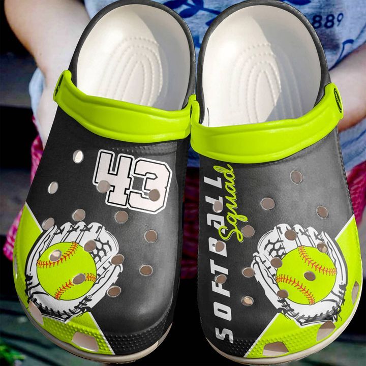 Softball Personalized Squad Sku 2365 Crocs Crocband Clog Comfortable For Mens Womens Classic Clog Water Shoes Softball Personalized Squad Sku 2365 Crocs Crocband Clog Comfortable For Mens Womens Classic Clog Water Shoes