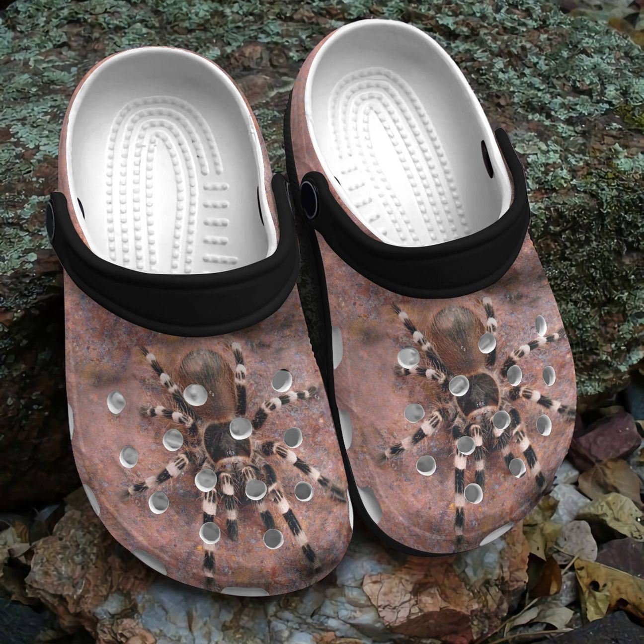 Spider Personalized Clog Custom Crocs Comfortablefashion Style Comfortable For Women Men Kid Print 3D Tarantula Spider Spider Personalized Clog Custom Crocs Comfortablefashion Style Comfortable For Women Men Kid Print 3D Tarantula Spider