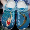 Swimming Personalized Clog Custom Crocs Comfortablefashion Style Comfortable For Women Men Kid Print 3D Feel Free