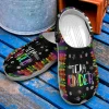 Teacher Personalized Clog Custom Crocs Comfortablefashion Style Comfortable For Women Men Kid Print 3D Team Kinder