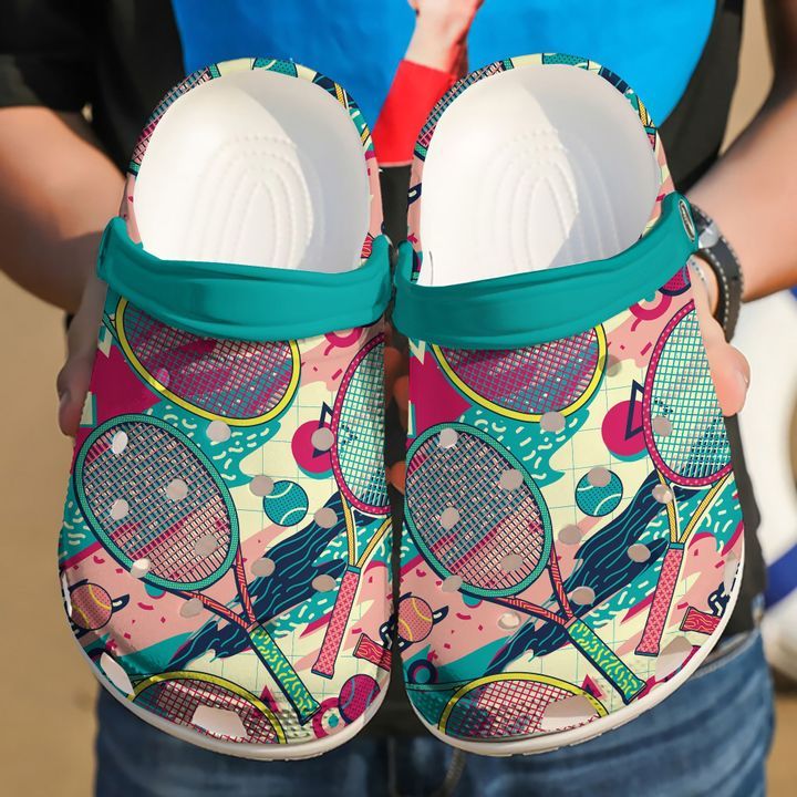 Tennis Colorful Rackets Sku 2503 Crocs Crocband Clog Comfortable For Mens Womens Classic Clog Water Shoes Tennis Colorful Rackets Sku 2503 Crocs Crocband Clog Comfortable For Mens Womens Classic Clog Water Shoes