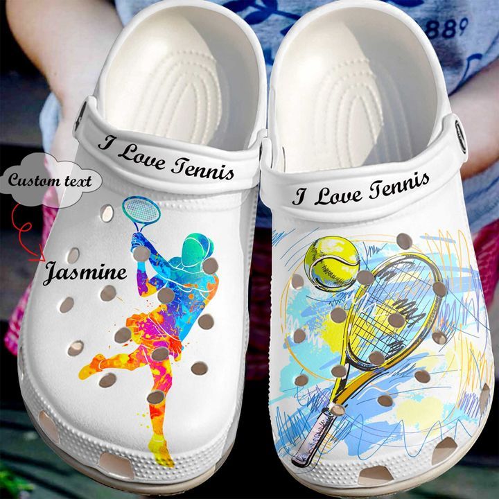 Tennis Personalized I Love Sku 2510 Crocs Crocband Clog Comfortable For Mens Womens Classic Clog Water Shoes Tennis Personalized I Love Sku 2510 Crocs Crocband Clog Comfortable For Mens Womens Classic Clog Water Shoes
