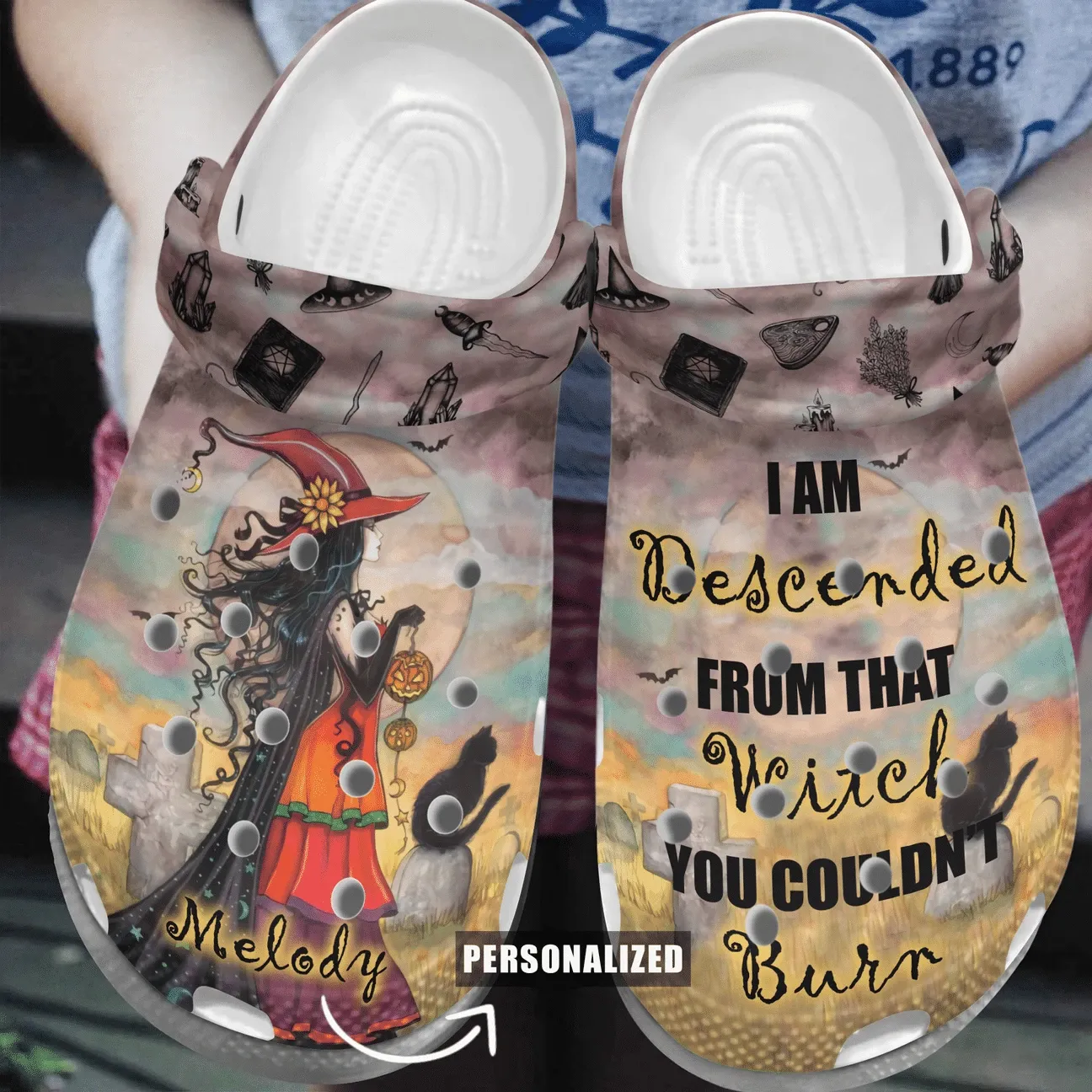 That Witch You Couldn’T Burn Personalized Clog Custom Crocs Comfortablefashion Style Comfortable For Women Men Kid Print 3D That Witch You Couldn’T Burn Personalized Clog Custom Crocs Comfortablefashion Style Comfortable For Women Men Kid Print 3D