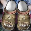 The Pitcher Baseball Ball Player Crocs Clog For Batter Customize Name Gifts For Boys Daughter