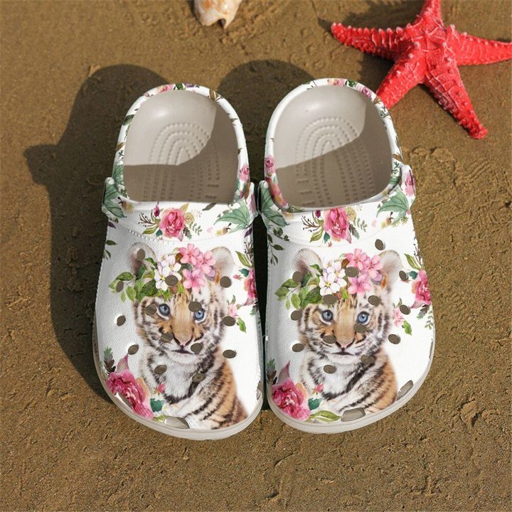 Tiger Floral Sku 2539 Crocs Crocband Clog Comfortable For Mens Womens Classic Clog Water Shoes Tiger Floral Sku 2539 Crocs Crocband Clog Comfortable For Mens Womens Classic Clog Water Shoes