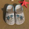 Turtle Move On The Sand Shoes Crocs Clog – Beautiful Beach Shoes Crocbland Clog For Women Man