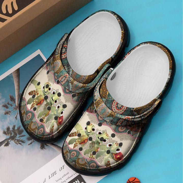 Turtle Personalize Clog Custom Crocs Clog On Sandal Fashion Style Comfortable For Women Men Kid Turtle Personalize Clog Custom Crocs Clog On Sandal Fashion Style Comfortable For Women Men Kid