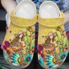Ukulele Personalized Clog Custom Crocs Comfortablefashion Style Comfortable For Women Men Kid Print 3D Warm Heart