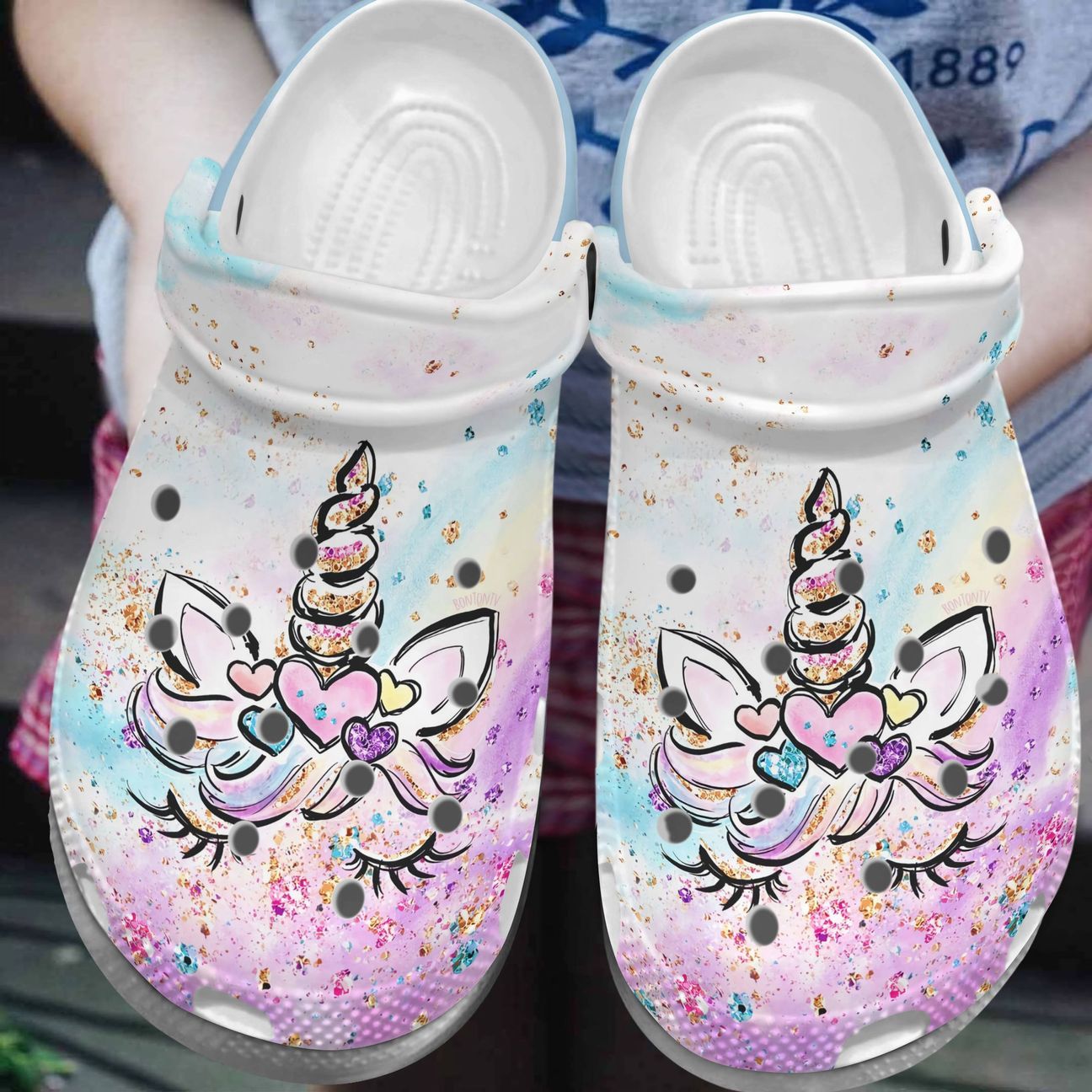 Unicorn Personalize Clog Custom Crocs Fashionstyle Comfortable For Women Men Kid Print 3D Whitesole Twinkle Unicorn Unicorn Personalize Clog Custom Crocs Fashionstyle Comfortable For Women Men Kid Print 3D Whitesole Twinkle Unicorn