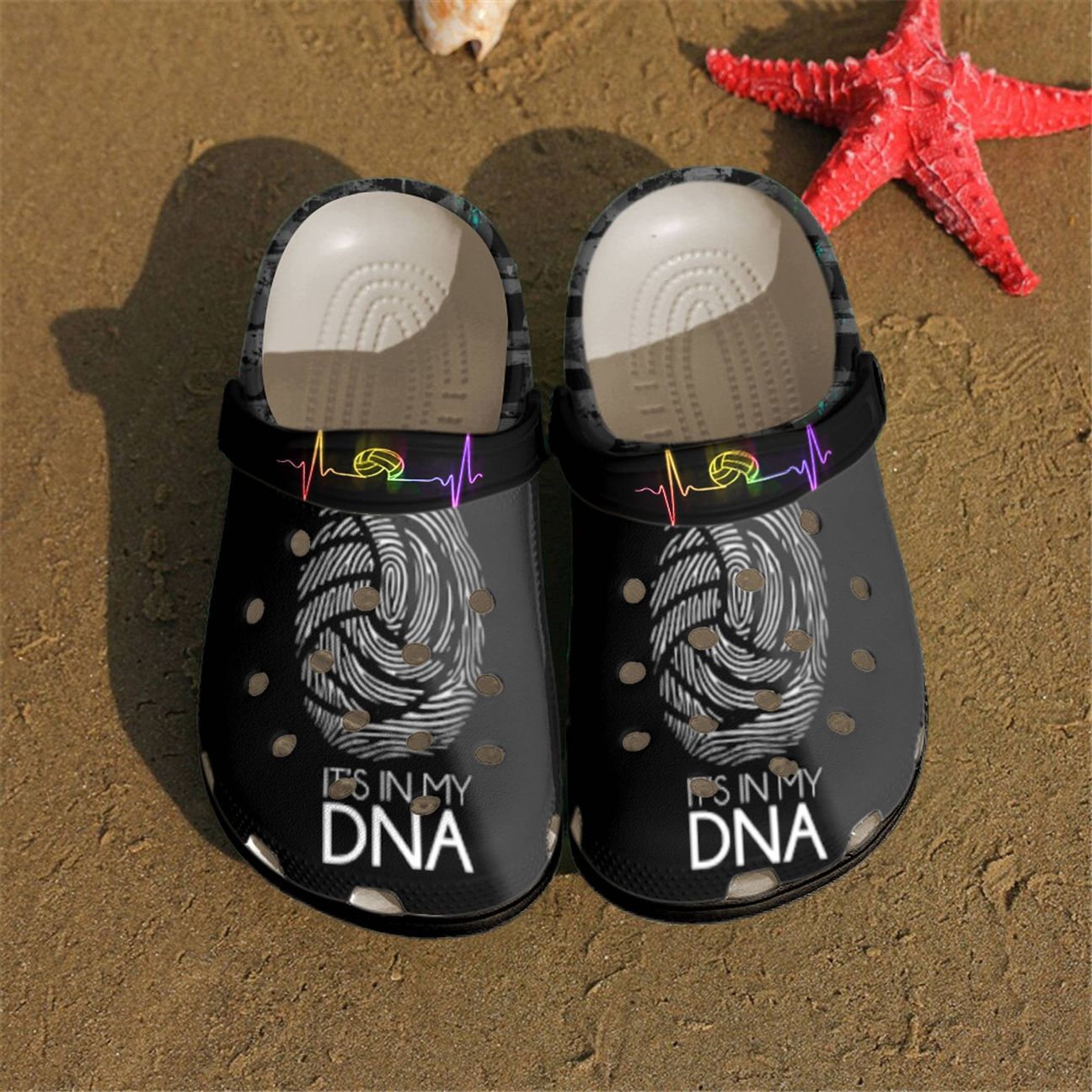 Volleyball Personalized Clog Custom Crocs Comfortablefashion Style Comfortable For Women Men Kid Print 3D It’S In My Dna Volleyball Personalized Clog Custom Crocs Comfortablefashion Style Comfortable For Women Men Kid Print 3D It’S In My Dna