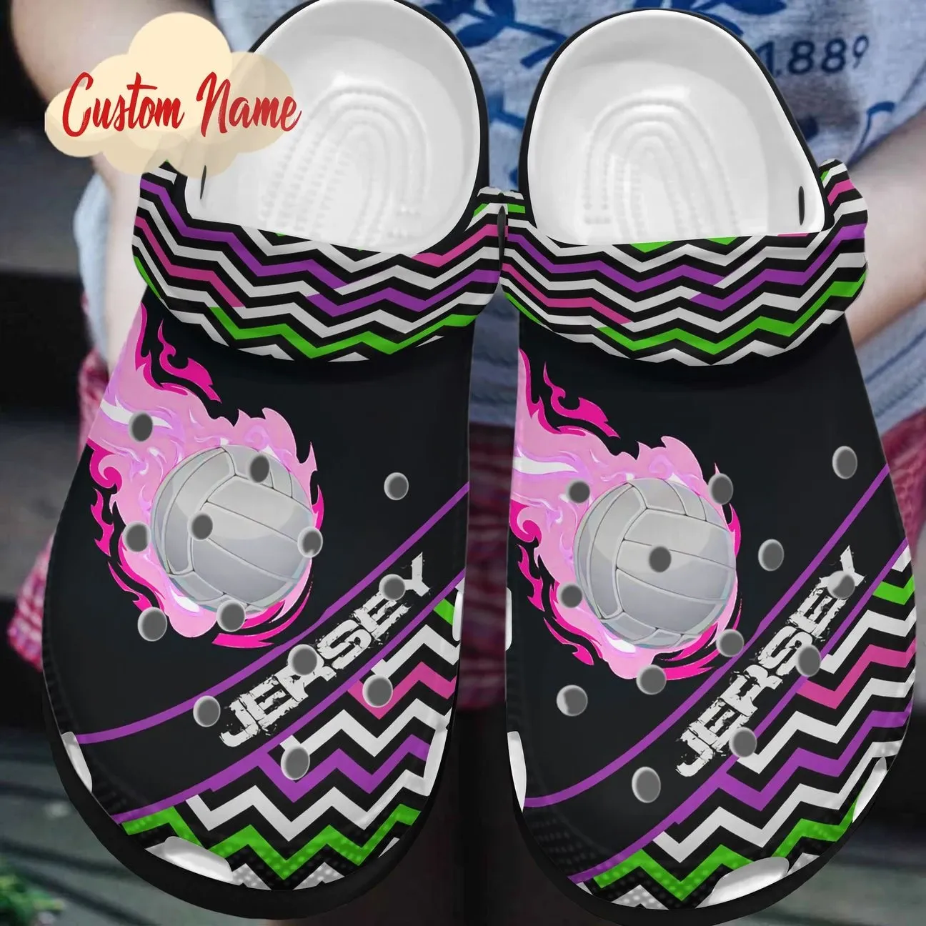 Volleyball Personalized Clog Custom Crocs Comfortablefashion Style Comfortable For Women Men Kid Print 3D My Passion Volleyball Personalized Clog Custom Crocs Comfortablefashion Style Comfortable For Women Men Kid Print 3D My Passion
