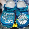 Volleyball Personalized Clog Custom Crocs Comfortablefashion Style Comfortable For Women Men Kid Print 3D Volleyball Coach