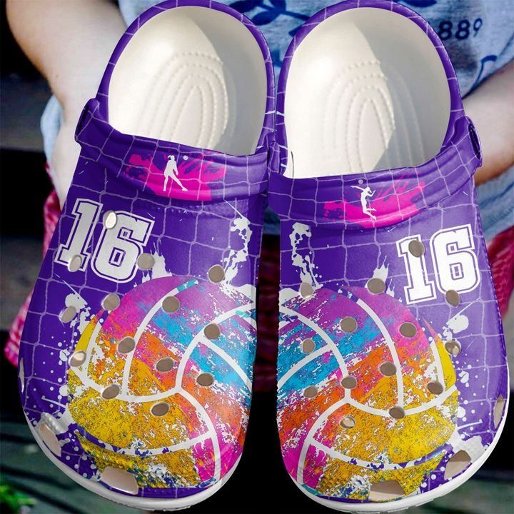 Volleyball Personalized Passion Sku 2706 Crocs Crocband Clog Comfortable For Mens Womens Classic Clog Water Shoes Volleyball Personalized Passion Sku 2706 Crocs Crocband Clog Comfortable For Mens Womens Classic Clog Water Shoes