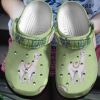 Watercolor White Alpaca  Crocs Clog Shoes – Llamas Cactus Clog Birthday Gift For Boy Girl Son Daughter Niece Nephew