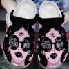 Wicca Personalized Clog Custom Crocs Comfortablefashion Style Comfortable For Women Men Kid Print 3D Reflection