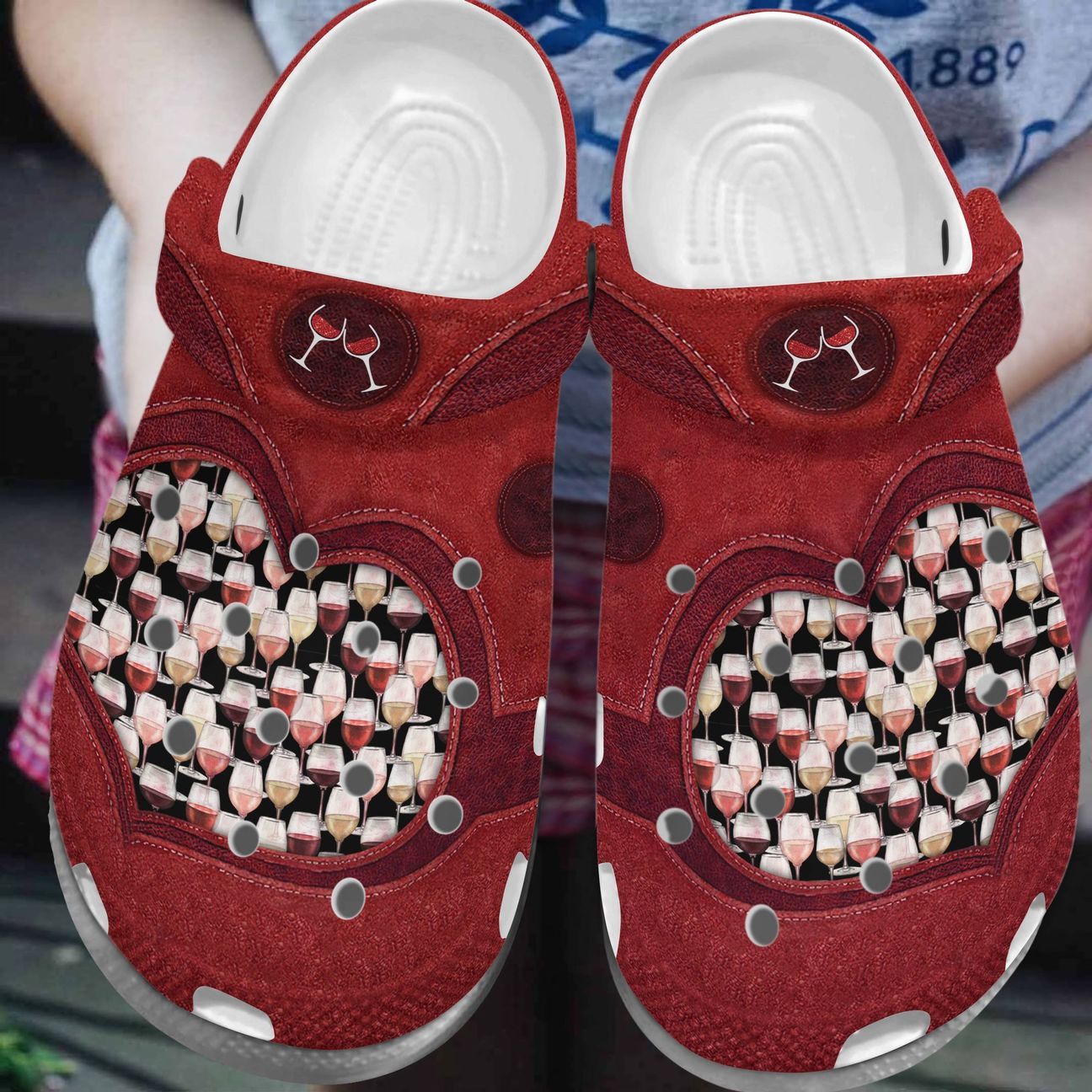 Wine Personalize Clog Custom Crocs Fashionstyle Comfortable For Women Men Kid Print 3D Wine Lover Wine Personalize Clog Custom Crocs Fashionstyle Comfortable For Women Men Kid Print 3D Wine Lover