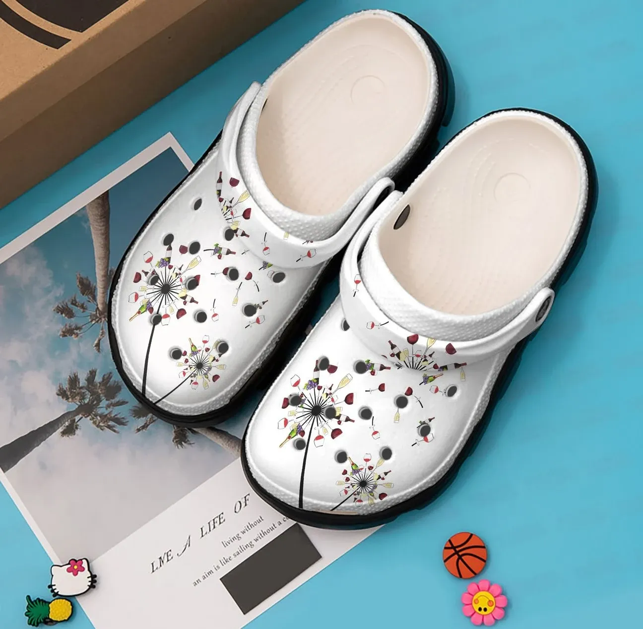 Wine Personalized Clog Custom Crocs Comfortablefashion Style Comfortable For Women Men Kid Print 3D Wine Tree Wine Personalized Clog Custom Crocs Comfortablefashion Style Comfortable For Women Men Kid Print 3D Wine Tree
