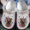 Yorkie Personalized Clog Custom Crocs Comfortablefashion Style Comfortable For Women Men Kid Print 3D Cute Yorkie